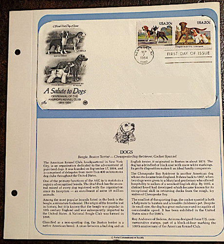 Dogs stamps beagle boston - stamps:,
