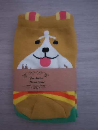 Cute dog socks pairs - socks,