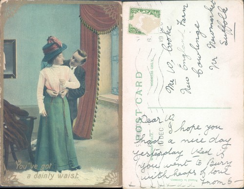 Couple with humorous - caption, j
