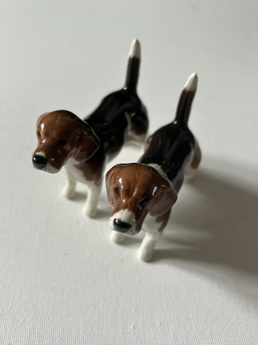 Beswick ceramic pair beagle - beswick,