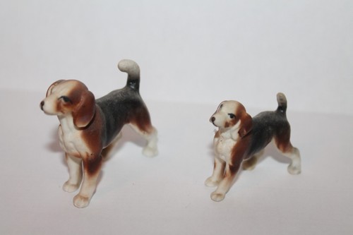 Vintage bone china beagle - vintage,