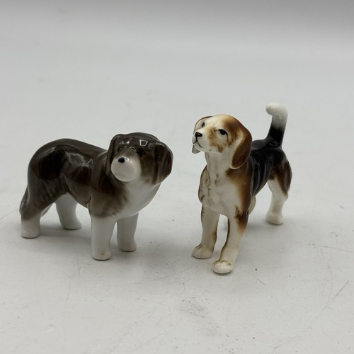 Vintage bone china dog - vintage, beagle