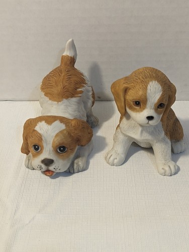Vintage 1980s homco pair - 1980s,