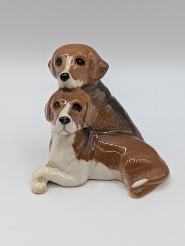 Beswick pair beagle pups - of,