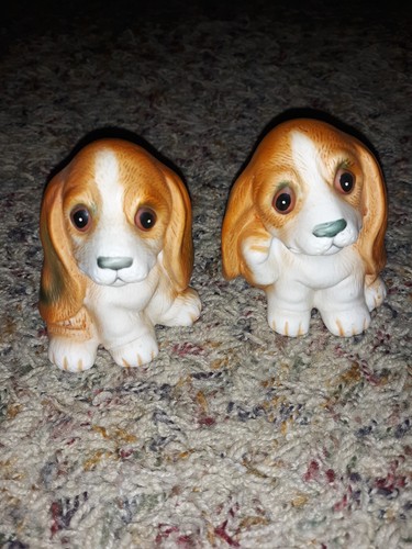 Homco basset hound dogs - homco,
